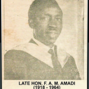 LATE HON. F.A.M AMADI – (AKU FALLEN HERO)
